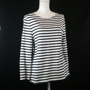 J Crew stripped long sleeve shirt XL